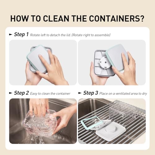 Pop Food Storage Containers Set, 6Pcs Airtight Conta | All Products - Image 7