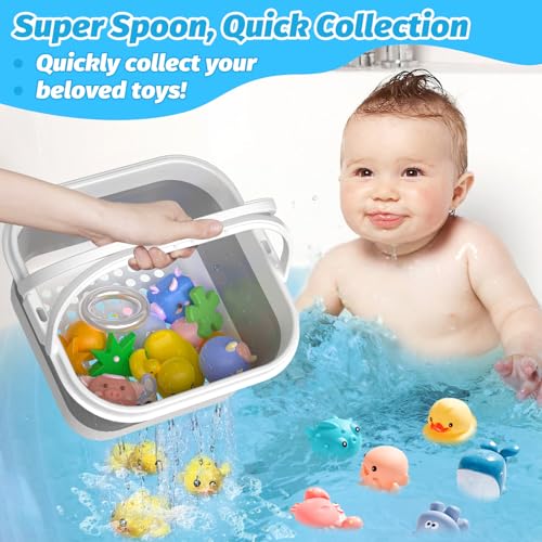 Anivia Foldable Bath Toy Storage Organizer | Home Organization - Image 7