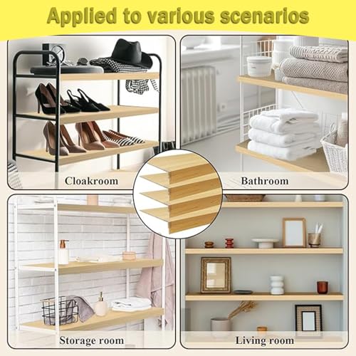 45x16x2.5 in Rustic Farmhouse Wooden Wire Shelf Covers - Image 8