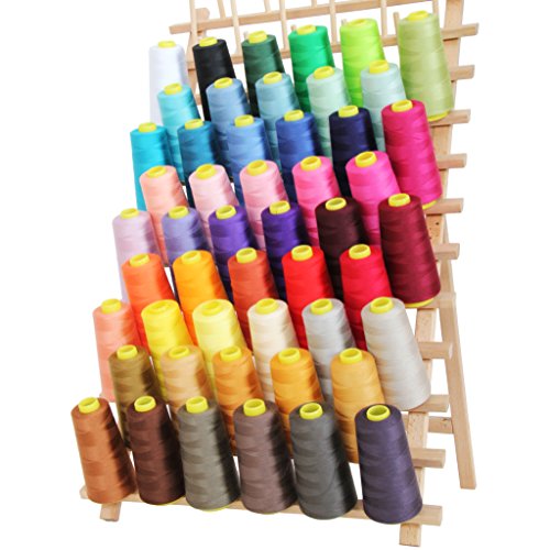 Threadart 66 Large Cone Wood Thread Rack, Freestanding or Wall - Image 7