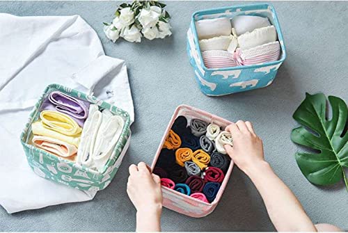 FocuH Stylish Storage Basket Cotton and Linen Fabric | All Products - Image 7