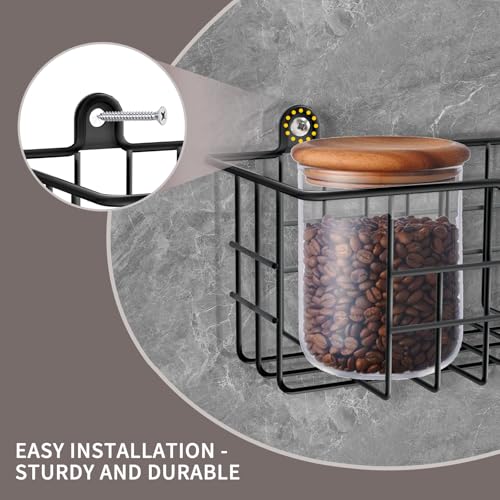 Spice Rack Organizer Wall Mount, Spice Organization Storage Shelf - Image 8