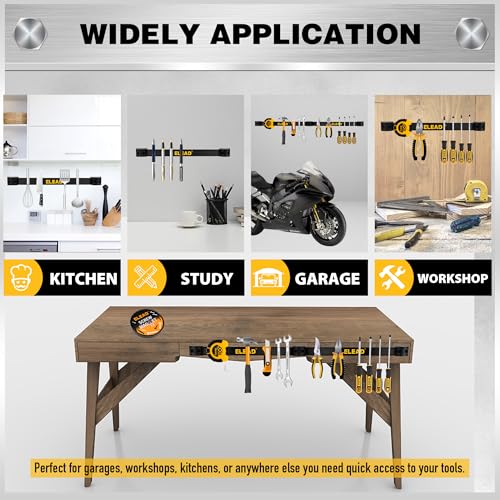 6-Piece 12" Magnetic Tool Holder Storage Organizer - Wall - Image 8