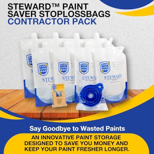 8 Reusable Paint Storage Bags 1L Leftover Paint | Home Organization - Image 7