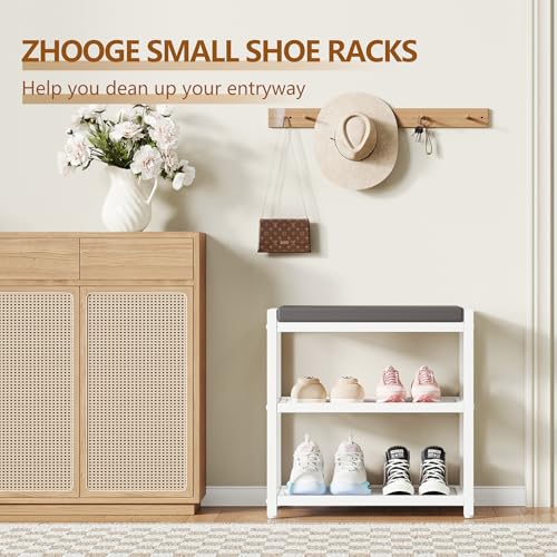 Small Shoe Bench Shoe Rack Storage Bench Entryway Be | All Products - Image 8
