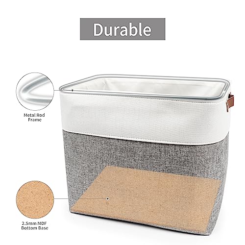 Large Fabric Storage Baskets | 50L Storage Bins | Home Organization - Image 7