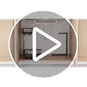 Under Sink Organizer, 2 Tier Metal Under Sink Organizers - Image 8