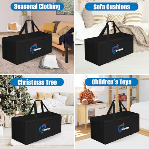 SIRUITON 69in Outdoor Cushion Storage Bag,600D Oxford Waterproof - Image 7