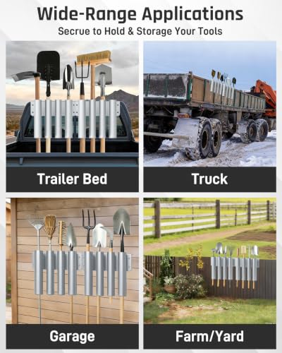 Wyckoff Heavy Duty 4-Hole Shovel Holder for Truck & - Image 8