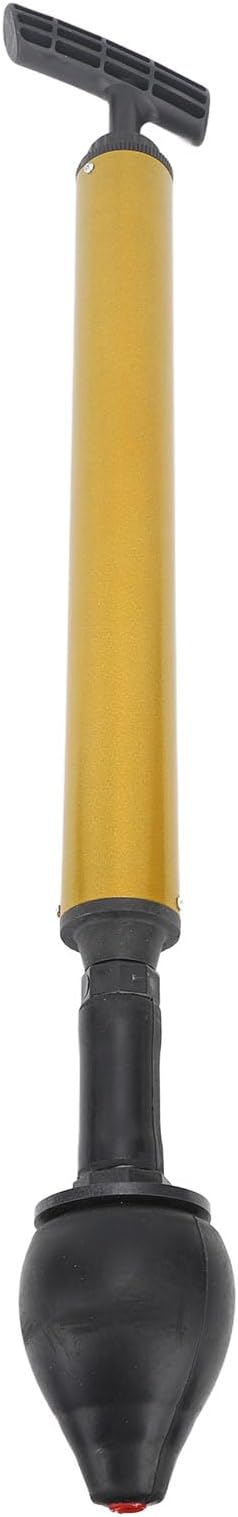 flexman Toilet Plunger, Multifunctional Heavy Duty Drain Clog Remover, High Pressure Air Drain Blaster Plunger for Clogged Pipe Floor Drain Bathroom (Black)