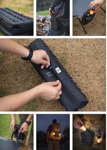 CAMPINGMOON Tent Stake Bag Camping Tool Organizer | Home Organization - Image 7