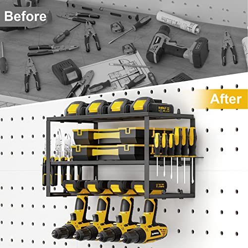 SPACECARE Power Tool Organizer- 1 Pack 3 Layers Rack for 4 - Image 8