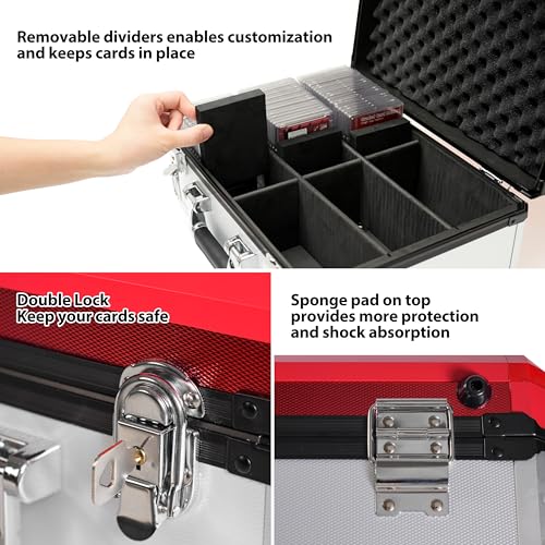 EcoVibe Trading Card Storage Box for 3" x 4" 35pt | Home Organization - Image 8