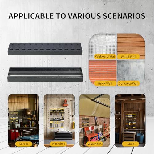 Wall Mount Hand Tool Organizer, Screwdriver Organizer - Image 7