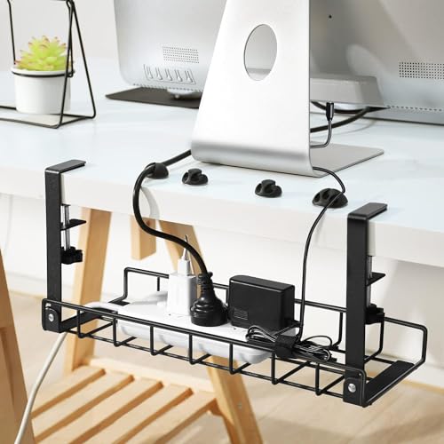 Under Desk Cable Management Tray, Xpatee Upgraded Wire - Image 7