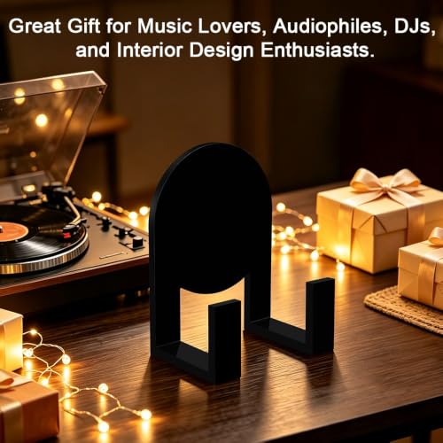 Vinyl Record Display Stand – Acrylic Compact Holder - Image 8