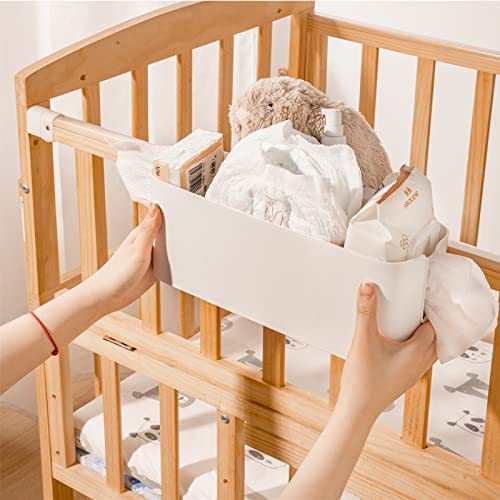 Yopay 2 Pack Bedside Caddy Organizer, Plastic Bunk Bed Shelf - Image 8