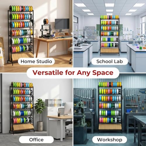 3D Printer Filament Rack 7 Tier, Filament Storage Rack - Image 8