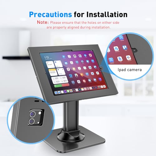 AboveTEK Anti-Theft iPad Kiosk Stand – POS iPad Security Mount - Image 8