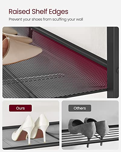 VASAGLE 4-Tier Shoe Rack, Adjustable, Freestanding - Image 8