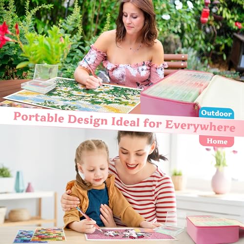 twivah 27PC Diamond Art Storage Containers, Diamond - Image 8