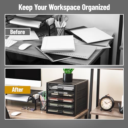 Mind Reader File Storage Drawers, Desk Organizer, Mu | All Products - Image 7