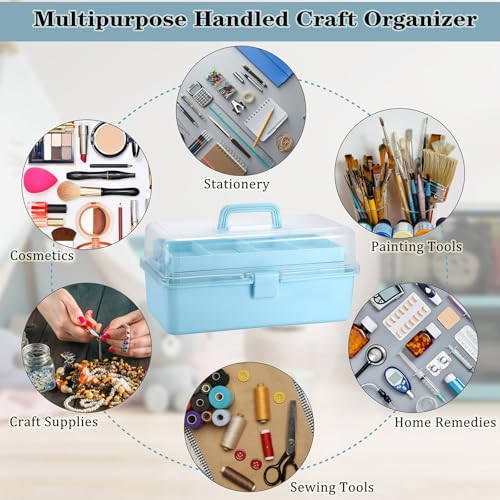 Tackle Box, 15-Inch Extra Large Art Storage Box | Home Organization - Image 8