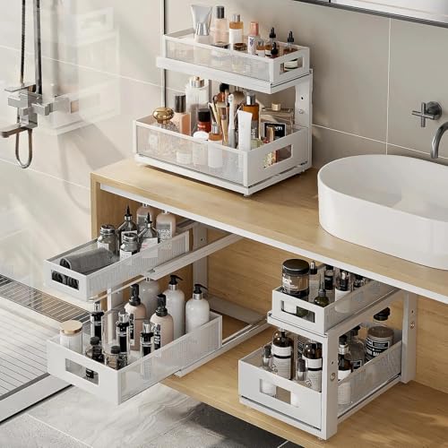 2 Pack Under Sink Organizer With Next-Gen Ball-Bearing - Image 8