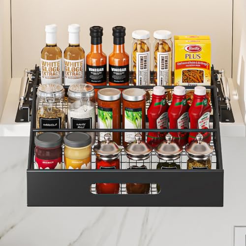 Pull-Down Shelf for Upper Cabinet, 3 Tier Pull-Out Spice - Image 7