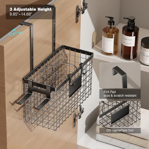Hair Dryer Holder Cabinet Door, Adhesive Hair Tool | Home Organization - Image 7