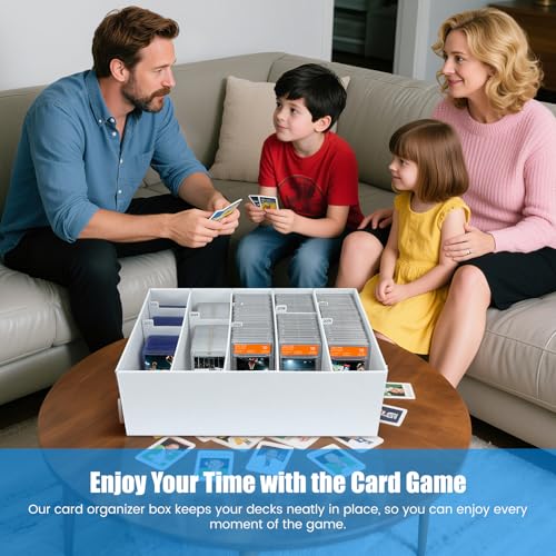 3 Pack Trading Card Storage Box - 5 Rows Graded Card Case - Image 8
