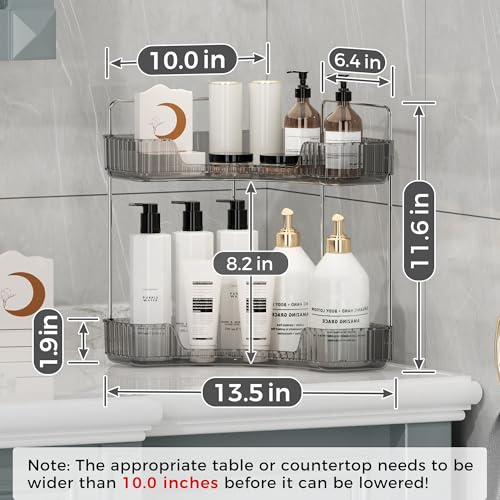YCIA&DONE Corner Bathroom Counter Organizer, Makeup Organizer - Image 8