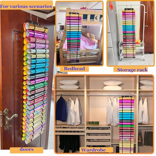 48 Compartments Vinyl Roll Storage, Vinyl Roll Holder Organizer - Image 7