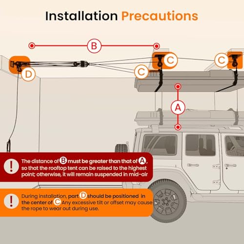 Garage Ceiling Storage Lift System Roof Top Tent Hoist - Image 7