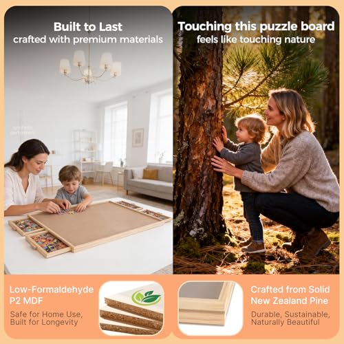 ALL4JIG 2000 Piece Rotating Puzzle Board with 4 Drawers - Image 7