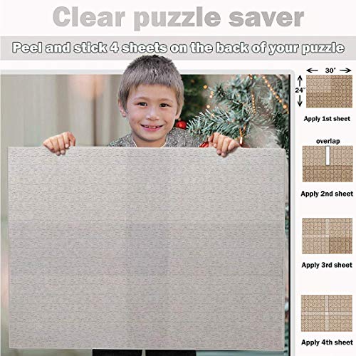 Preserve 2 x 1000 Pieces Puzzles - Clear Puzzle Glue Sheets Extra - Image 7