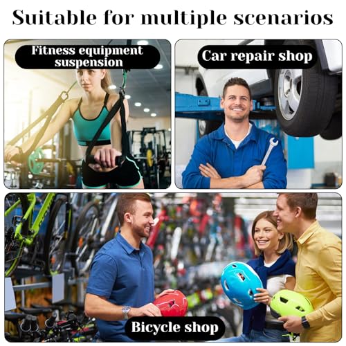 8 Pack Add On Storage Flat Hooks, for Overhead Garage | Garage Storage - Image 8