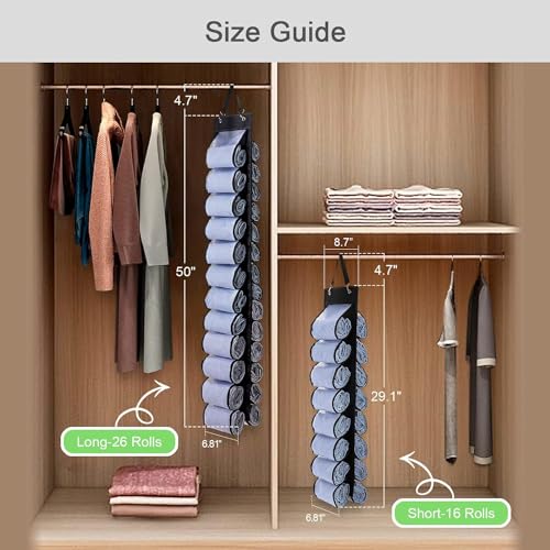 DHSFKBE Legging Organizer, Foldable Hanging Closet | Home Organization - Image 7