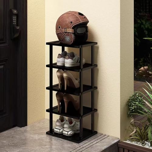 Vertical Shoe Rack - Tall Narrow Shoe Rack Organizer - Image 8