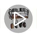 CHOEZON Hanging Pot Rack, Pot Rack Wall Mounted - Image 8