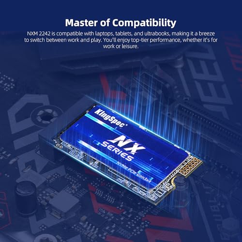 KingSpec 256GB M.2 2242 NVMe SSD - Up to 3500 MB/s Read Speed - Image 8