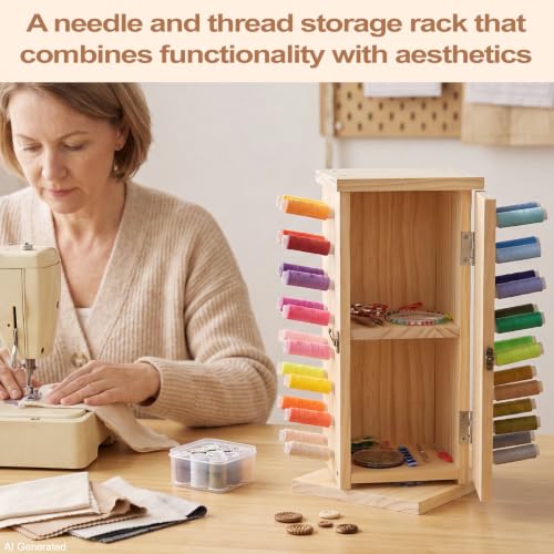 Hafeehafi 360° Rotating Thread Spool Holder, Thread Spool - Image 7