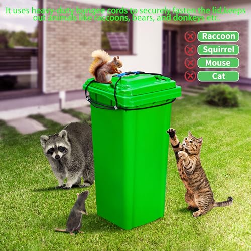 Trash Can Lock 2Pk for 30-45 Gallon Cans, Raccoons and Bears - Image 7