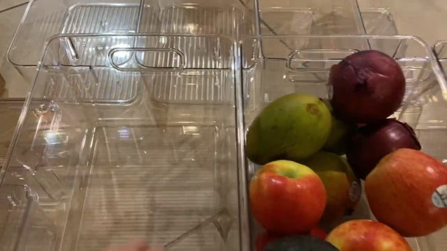 Set Of 10 Refrigerator Pantry Organizer Bins, Clear | All Products - Image 8
