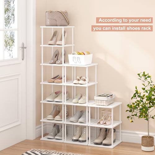 Vertical Tall Shoe Rack Organizer for Entryway -7 Tier Free - Image 8