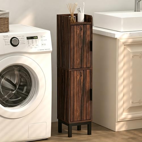 Fernitry Small Bathroom Storage Cabinet,Narrow Toilet - Image 7
