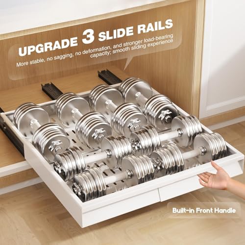 Seinloes Pull Out Cabinet Organizer, 4-Side Expandab | All Products - Image 8