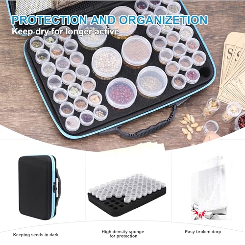 48 Slots Seed Storage Organizer Box, Garden Vegetable - Image 7