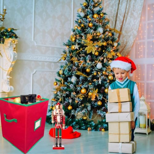 Large Christmas Nutcracker Storage Container | Home Organization - Image 8