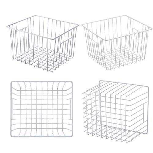 Freezer Wire Baskets, Kitchen Storage Organizer Bins - Image 8